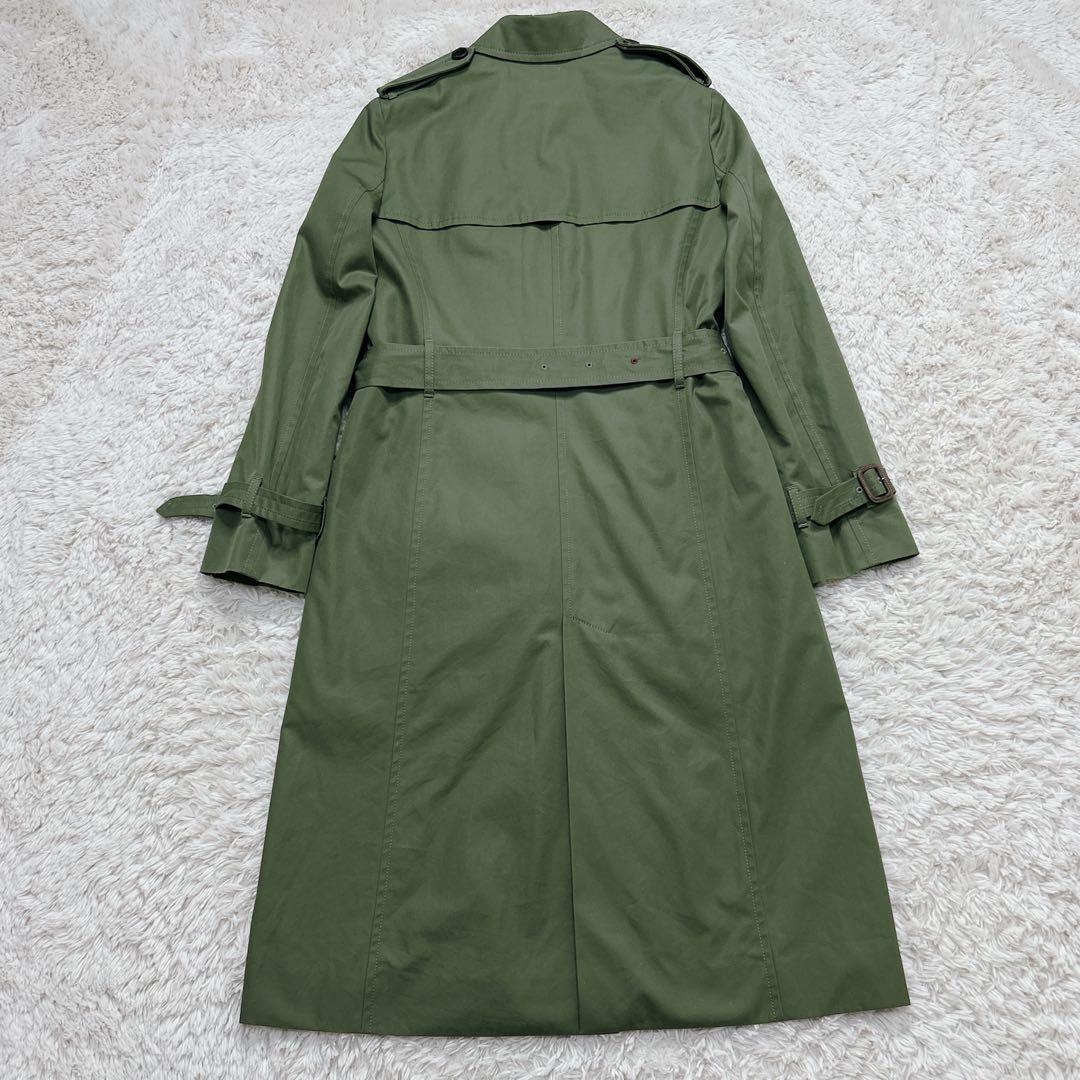 【極美品】ポールスミス 現行 トレンチコート ダブル マキシ丈 カーキ XL