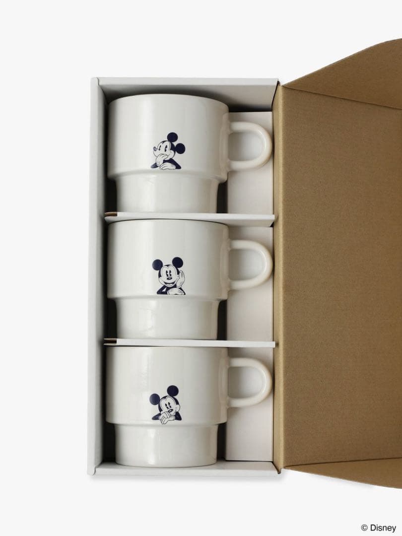 【※新品 RonHerman（ロンハーマン） ミッキーマウスマグカップセット】