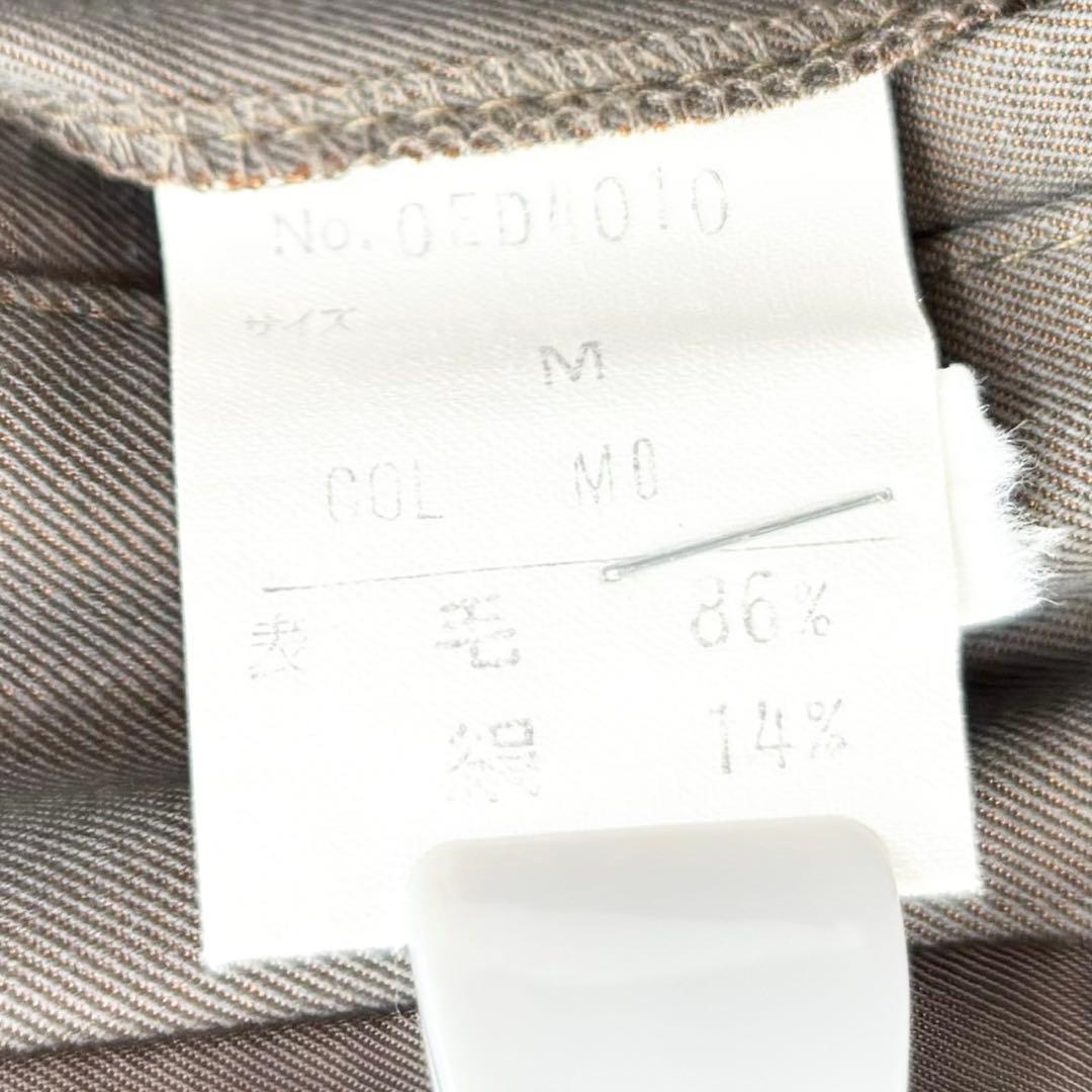 クリスチャンディオール トレンチコート 玉虫色 裏地派手 シルク ベルト M