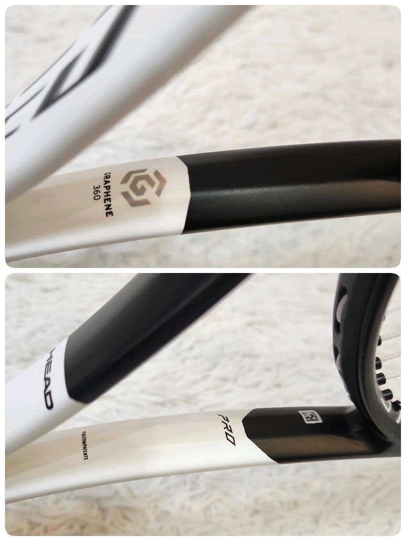 美品 HEAD SPEED PRO GRAPHENE 360テニスラケット 硬式