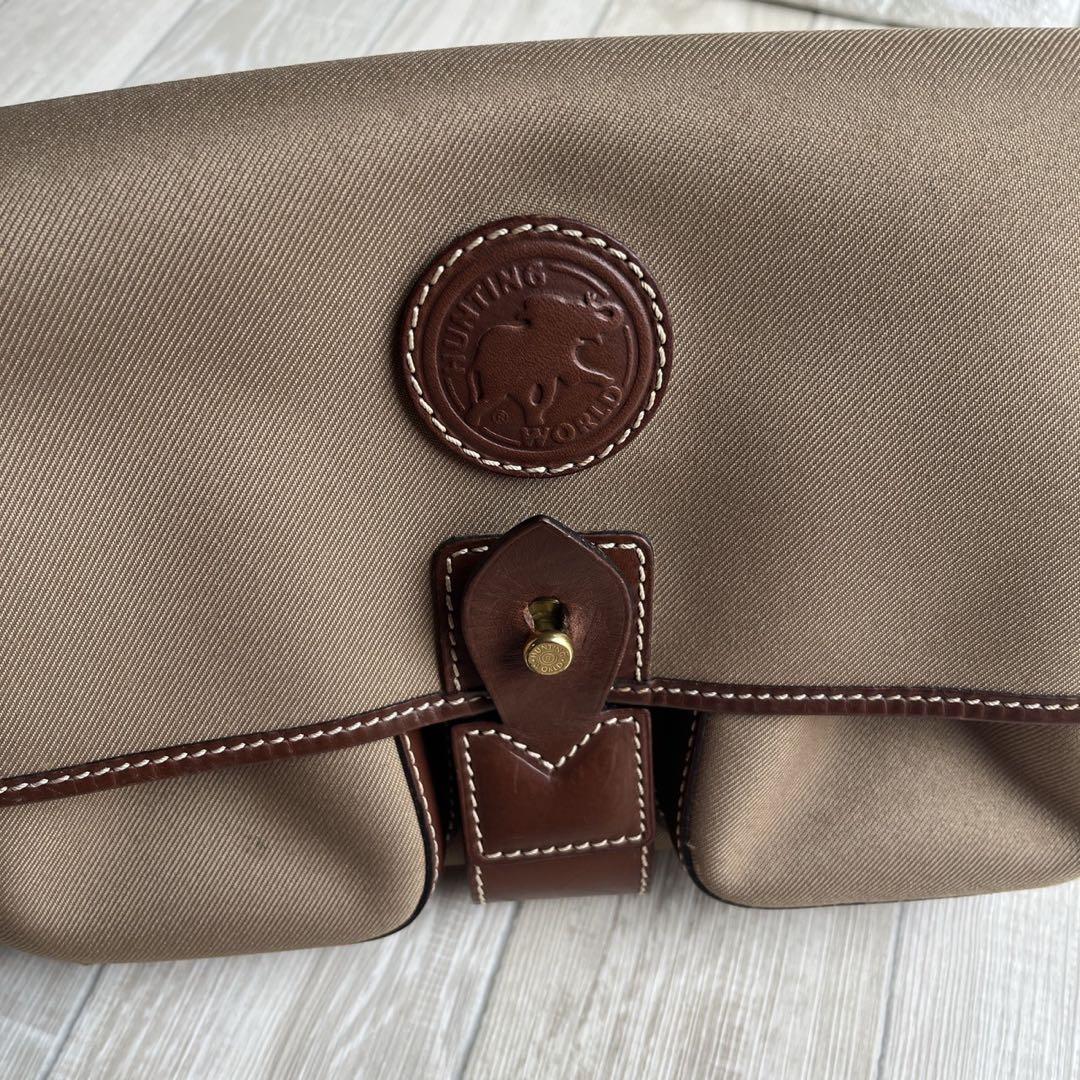 ハンティングワールド 斜め掛け対応 サファリトゥデイ ショルダーバッグ