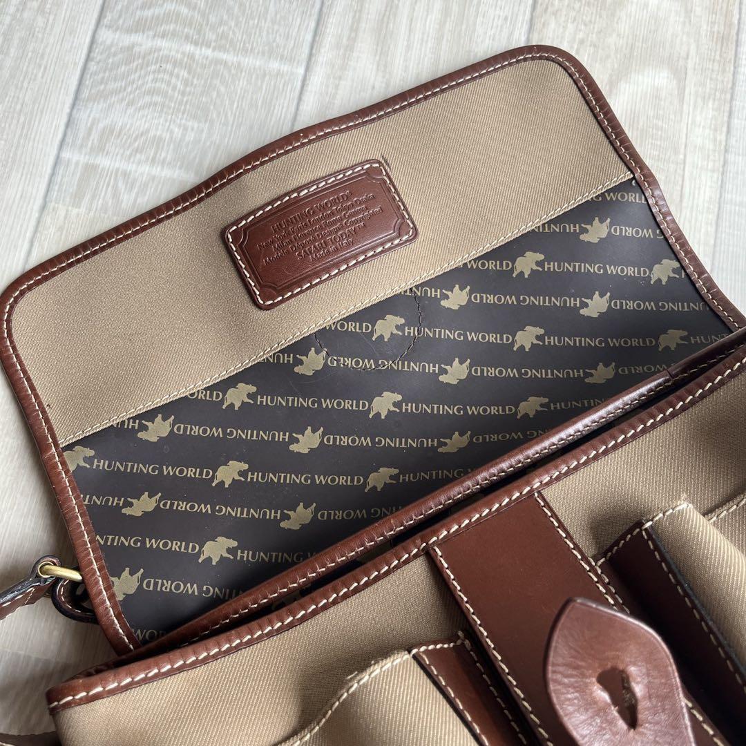 ハンティングワールド 斜め掛け対応 サファリトゥデイ ショルダーバッグ