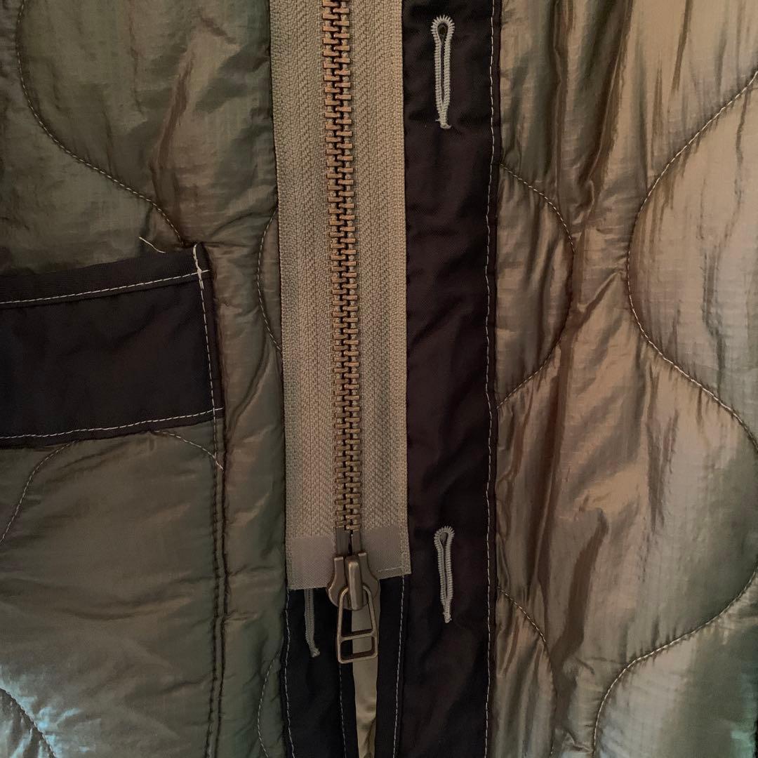 goto hollywoodライナーキルトコート01カーキ