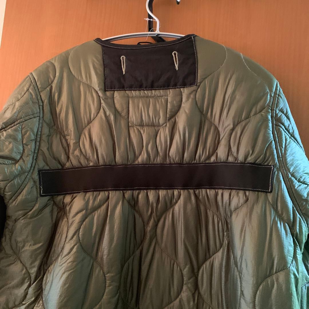 goto hollywoodライナーキルトコート01カーキ