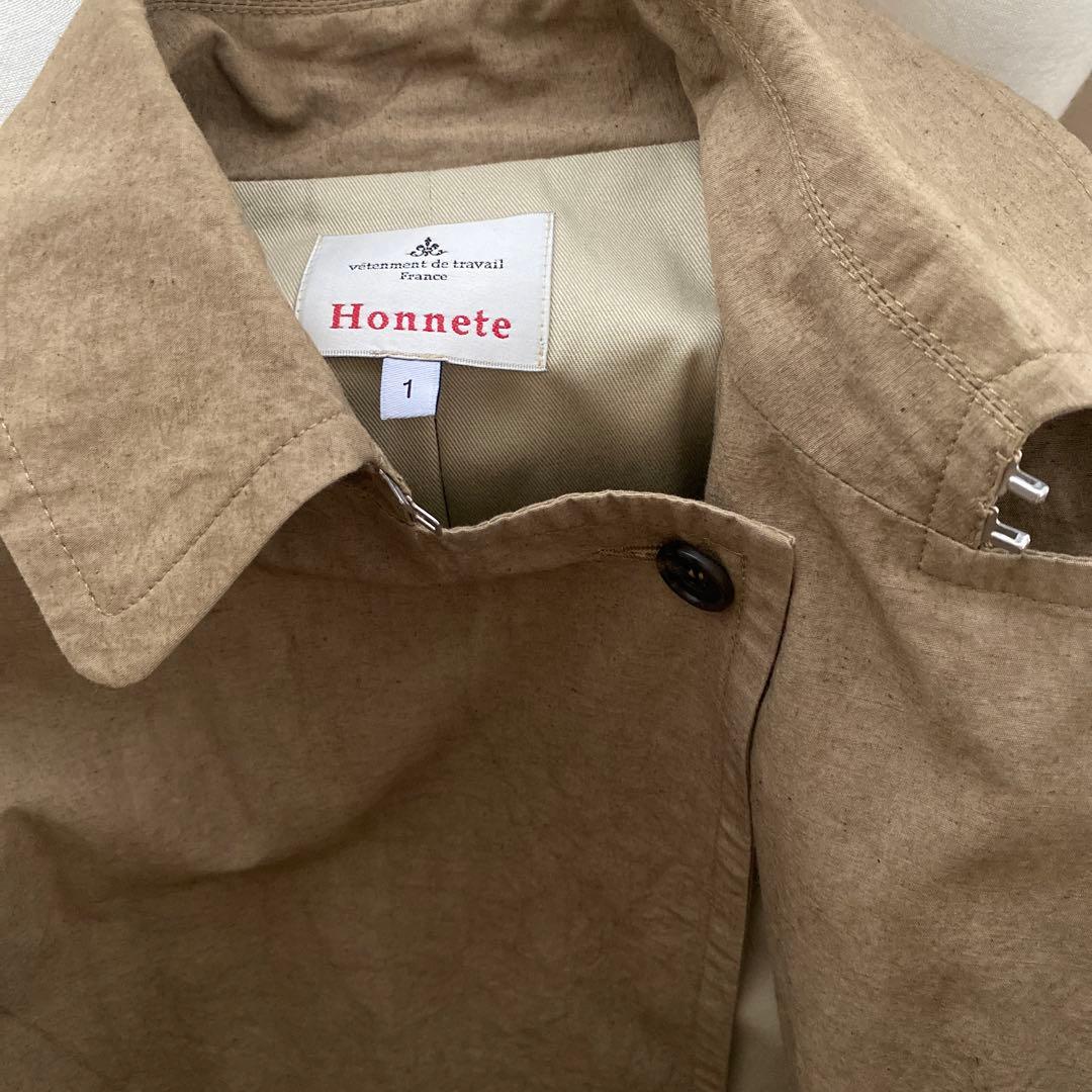 Honnete オネット オーバーサイズトレンチコート　サイズ1