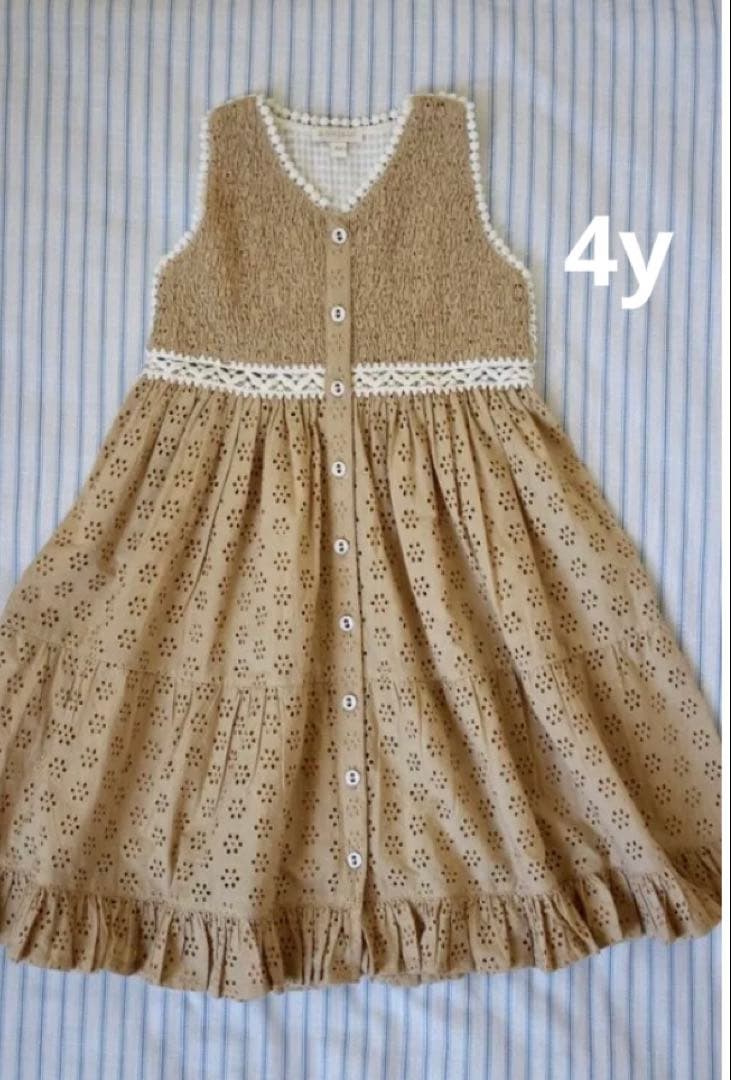 新品　bonjour diary ibiza dress 4y