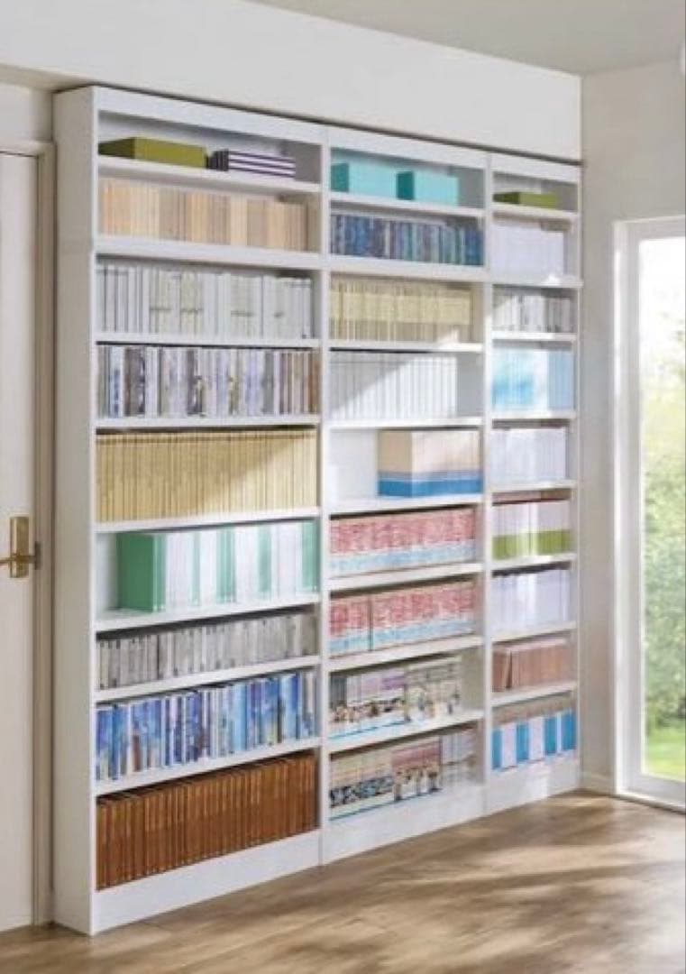 ディノス　天井突っ張り式本棚