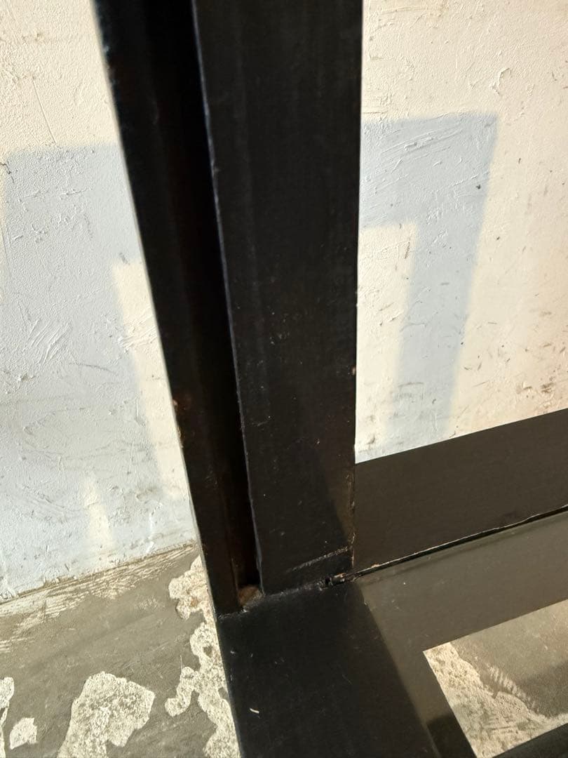 ビンテージ ガラストップサイドテーブル