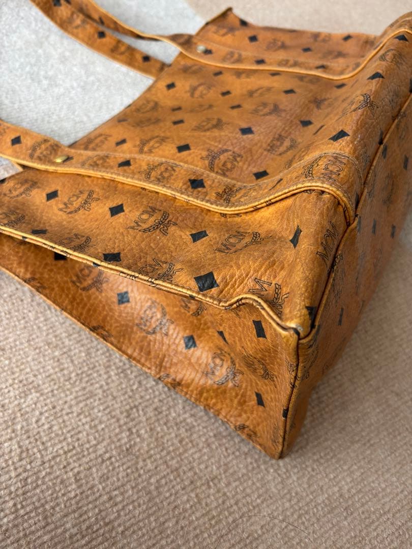 MCMエムシーエムロゴトートバッグヴィセトス柄ヴィンテージ平成