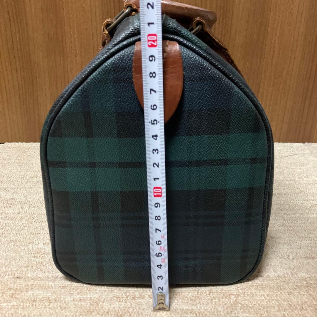 POLO　RALPHLAUREN　ミニボストンバッグ　チェック