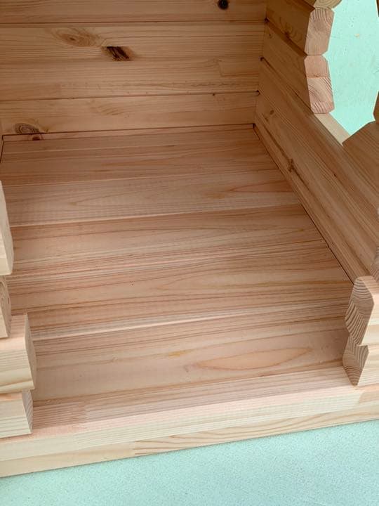 屋外対応 小型犬 中型犬 犬小屋 無塗装仕様