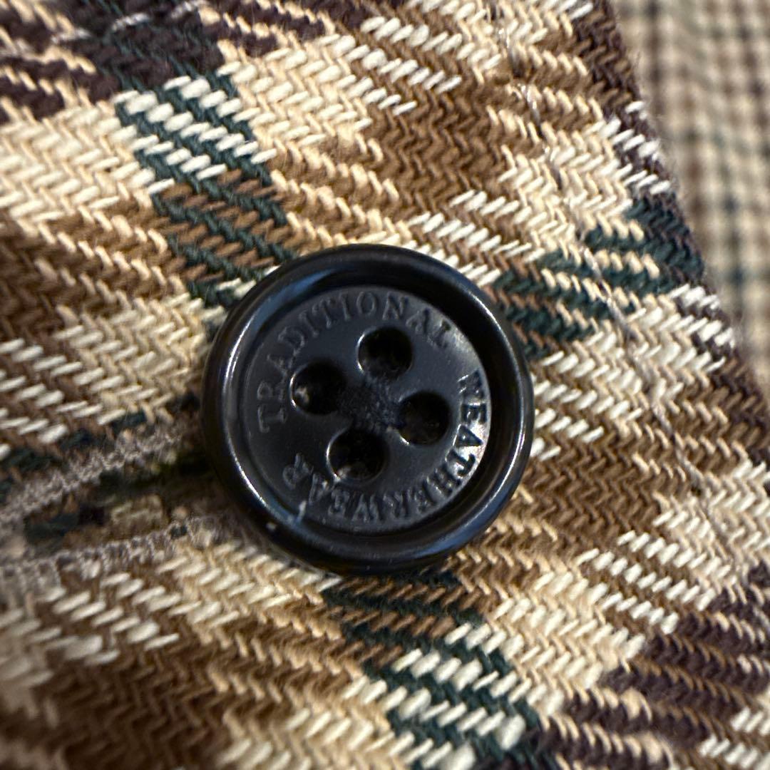 新品未使用Traditional Weatherwear チェック柄シャツ M