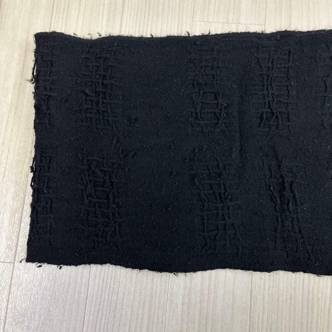 Y's Yohji Yamamoto ブラックマフラー　ARCHIVE オールド