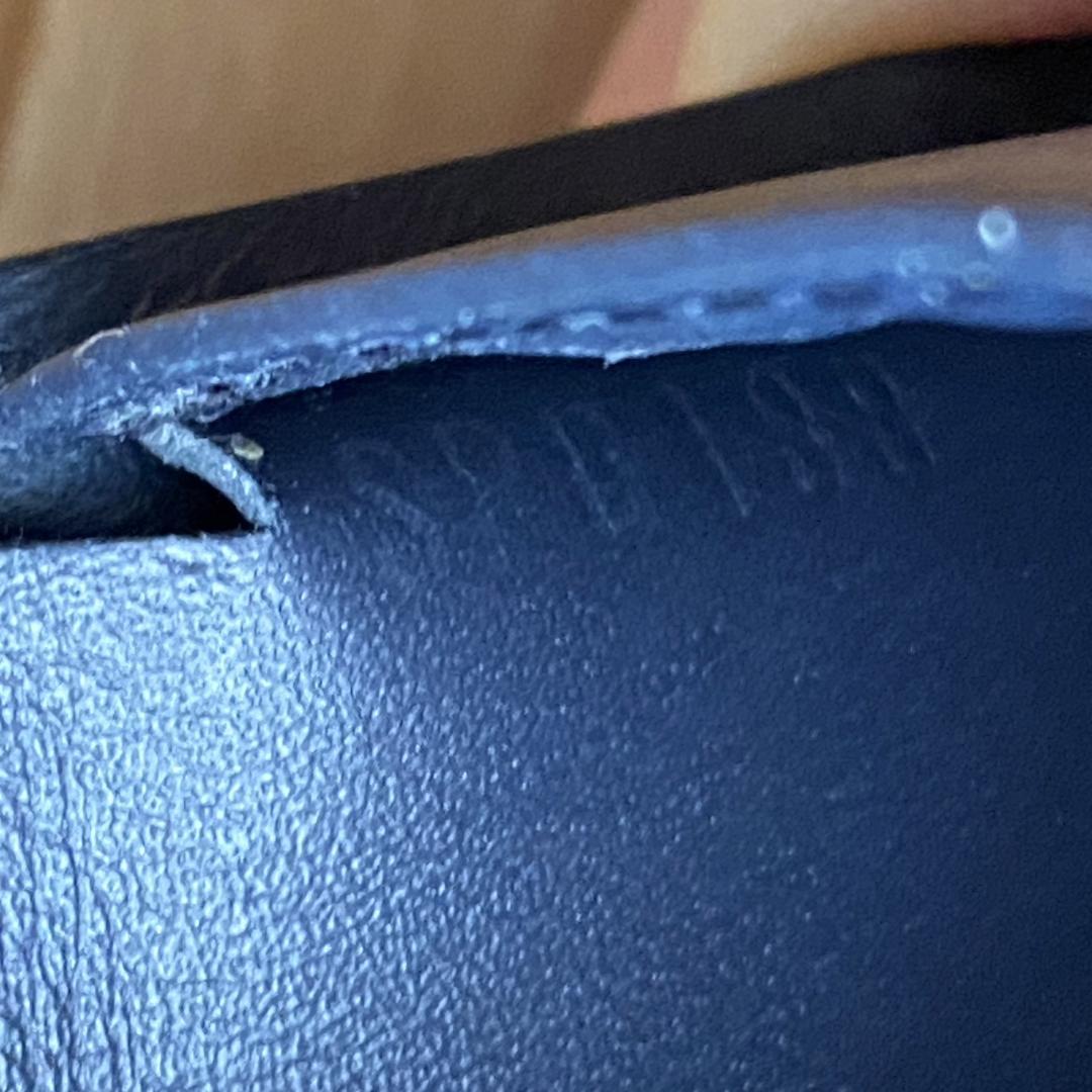 ルイヴィトン レザー財布 二つ折り コスモス ダミエ アンフィニ ポルトフォイユ