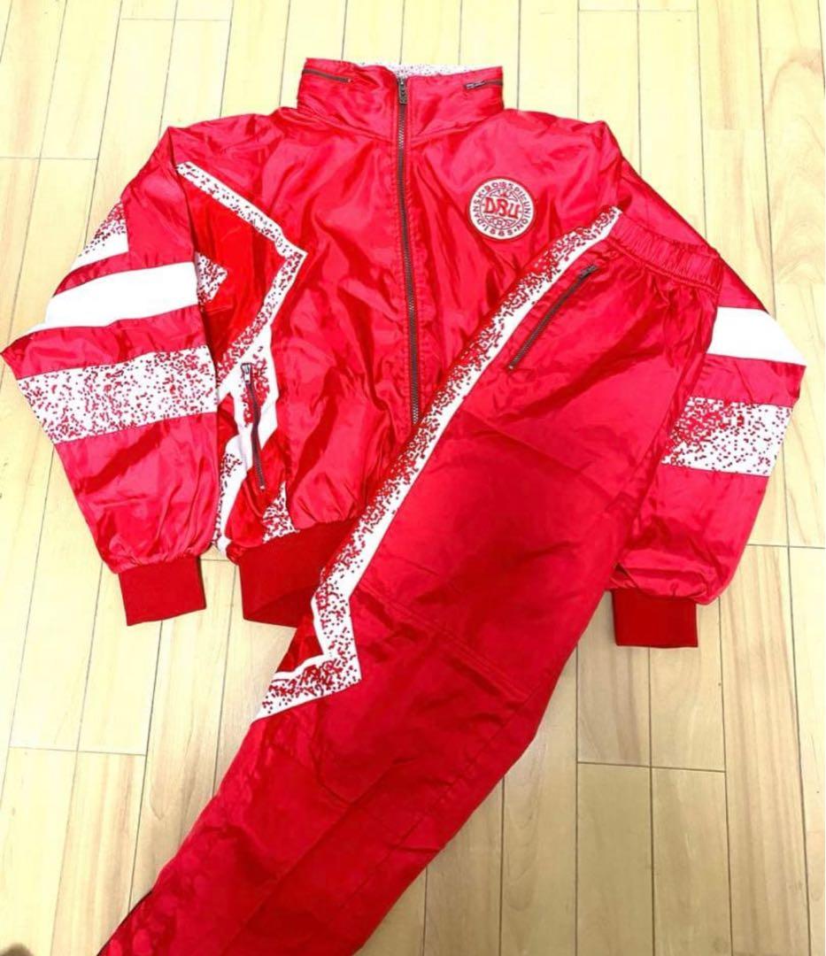 hummel ウインドブレーカー　デンマーク代表　上下セット