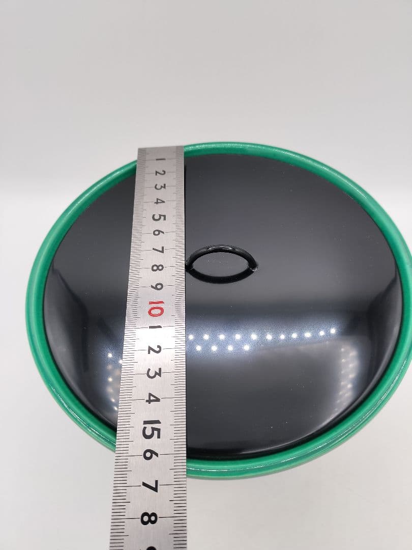 c529 【新品・未使用】水指 緑文趾 出羽亀甲 利昇窯 茶道具 即全