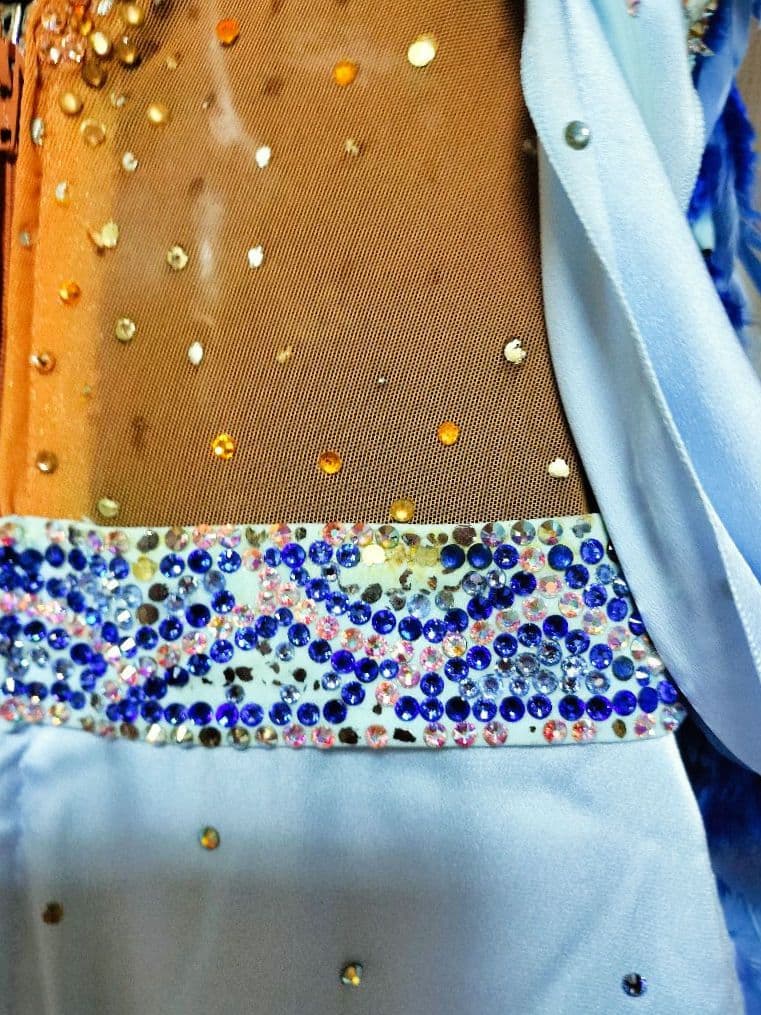 社交ダンス♡ラテンドレスＬサイズ