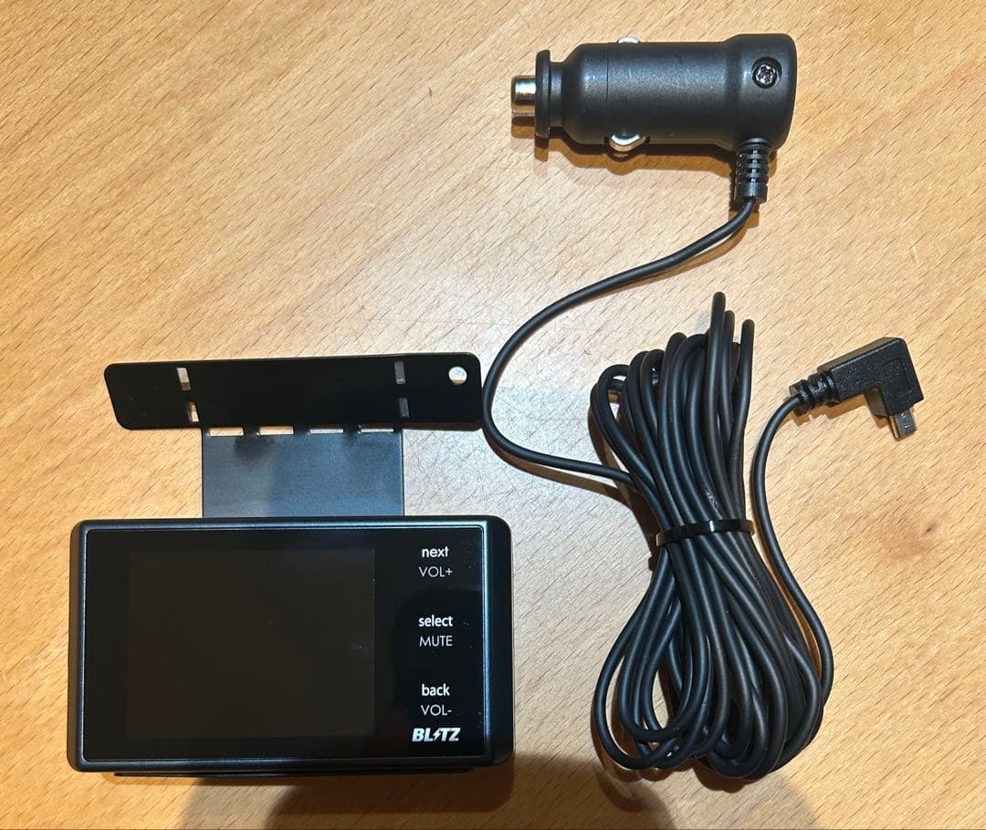 BLITZ TL243R レーダー探知機本体　配線