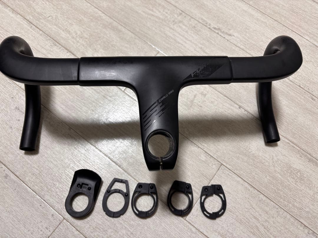 リドレー純正一体型カーボンハンドル+ヘッド小物　400mm