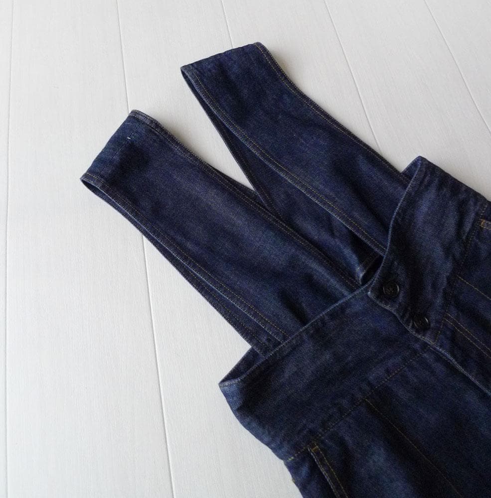 美品 トゥモローランド マカフィー 2,5万円 デニムのサロペット D439