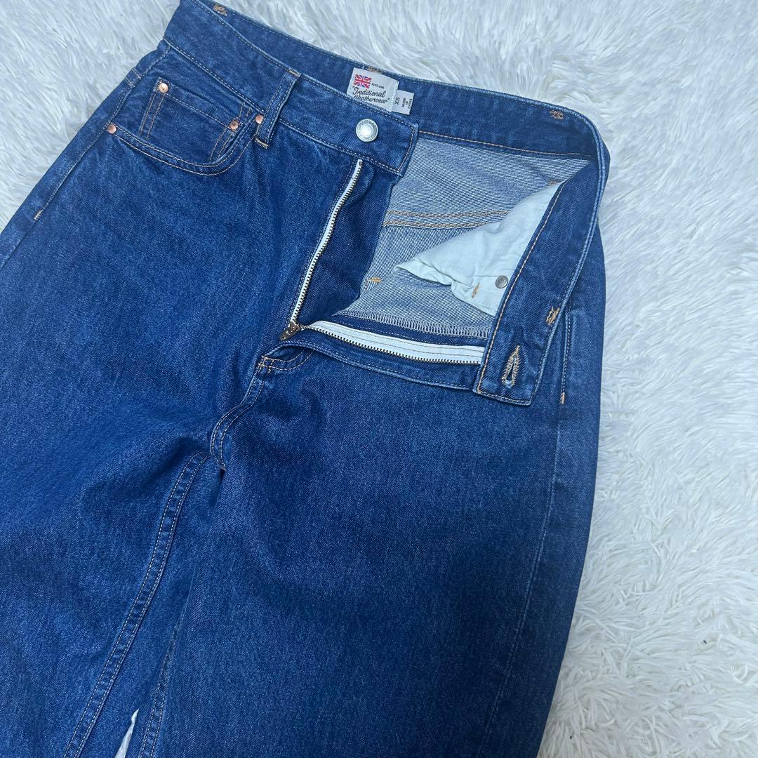 トラディショナルウェザーウェア　UNIONSLACKS デニムパンツ　XS