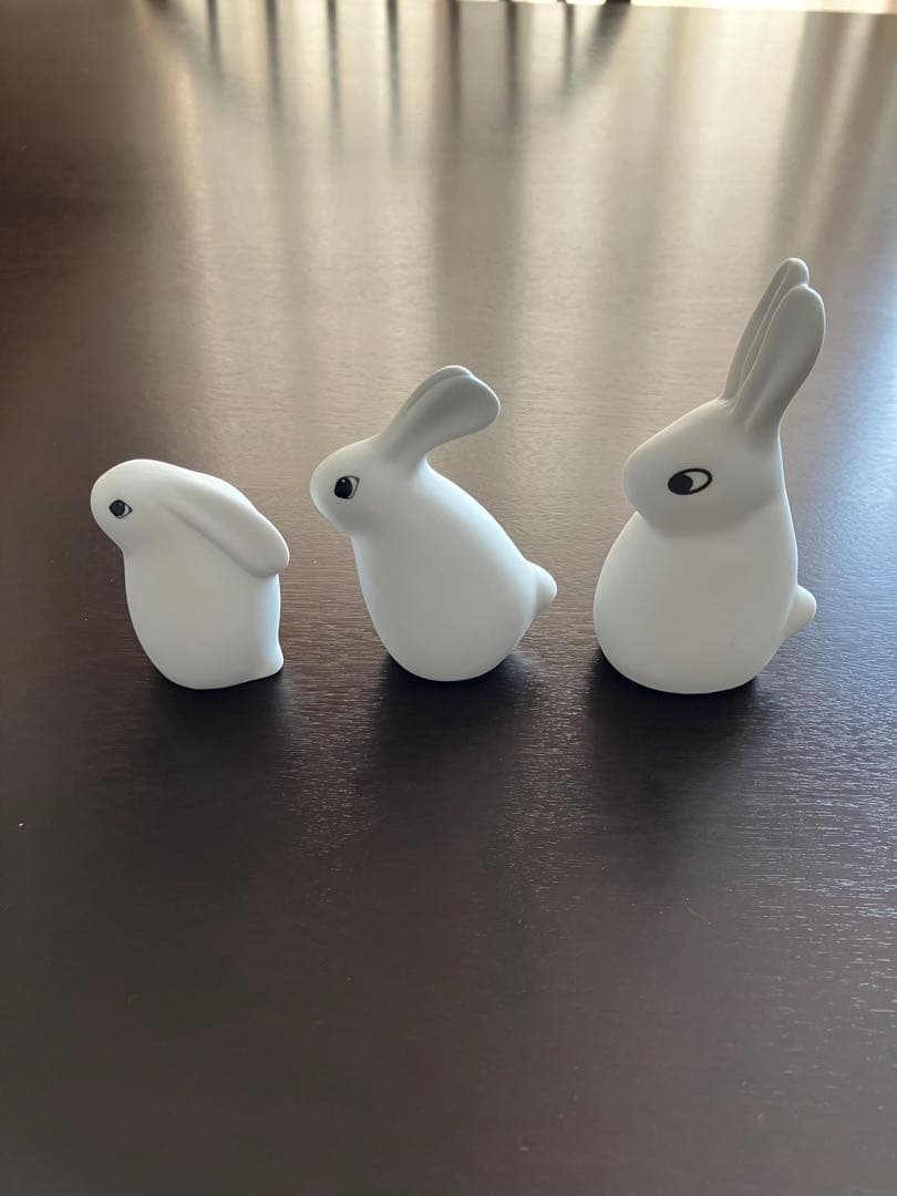 アラビア　ヘルヤ　ウサギ型置物 3個セット