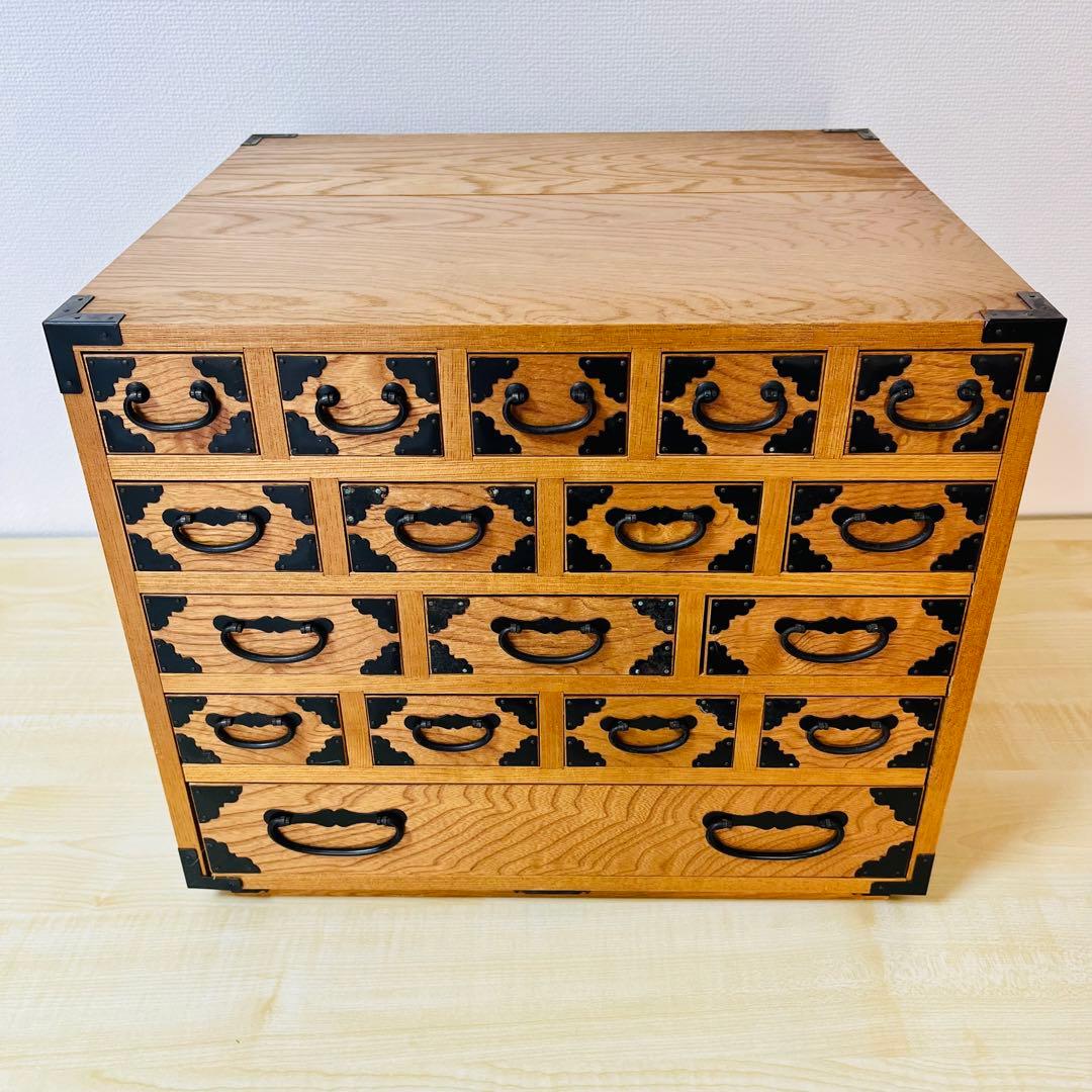 希少品　薬箪笥 小引き出し 小物入れ 薬箱 木製 裁縫 収納 昭和 レトロ