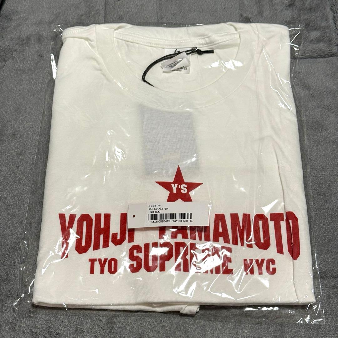 トップス Supreme x Y's by Yohji Yamamoto Star Tee