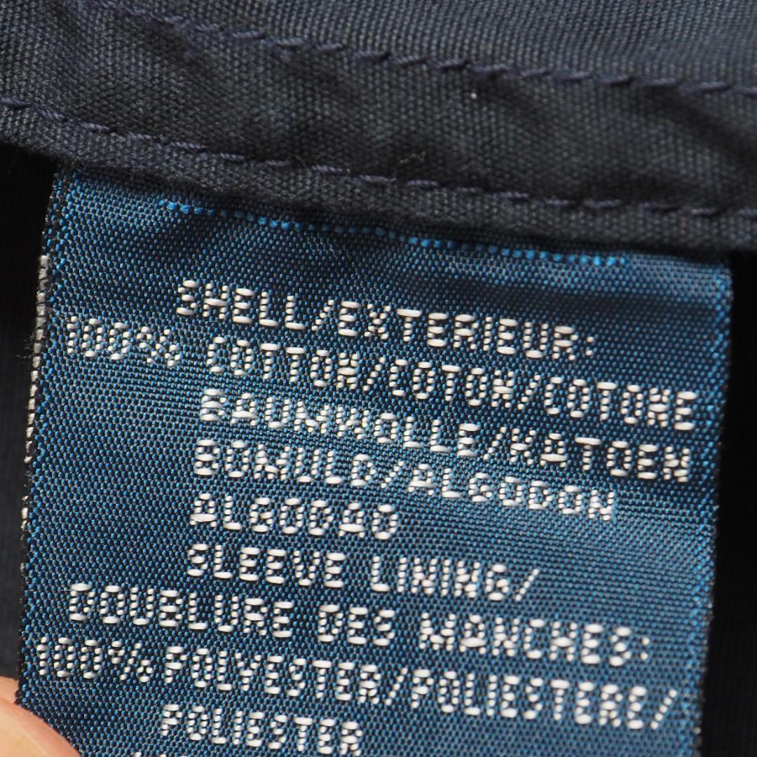 ラルフローレン　綿１００％　ステンカラーコート　ネイビー　美品