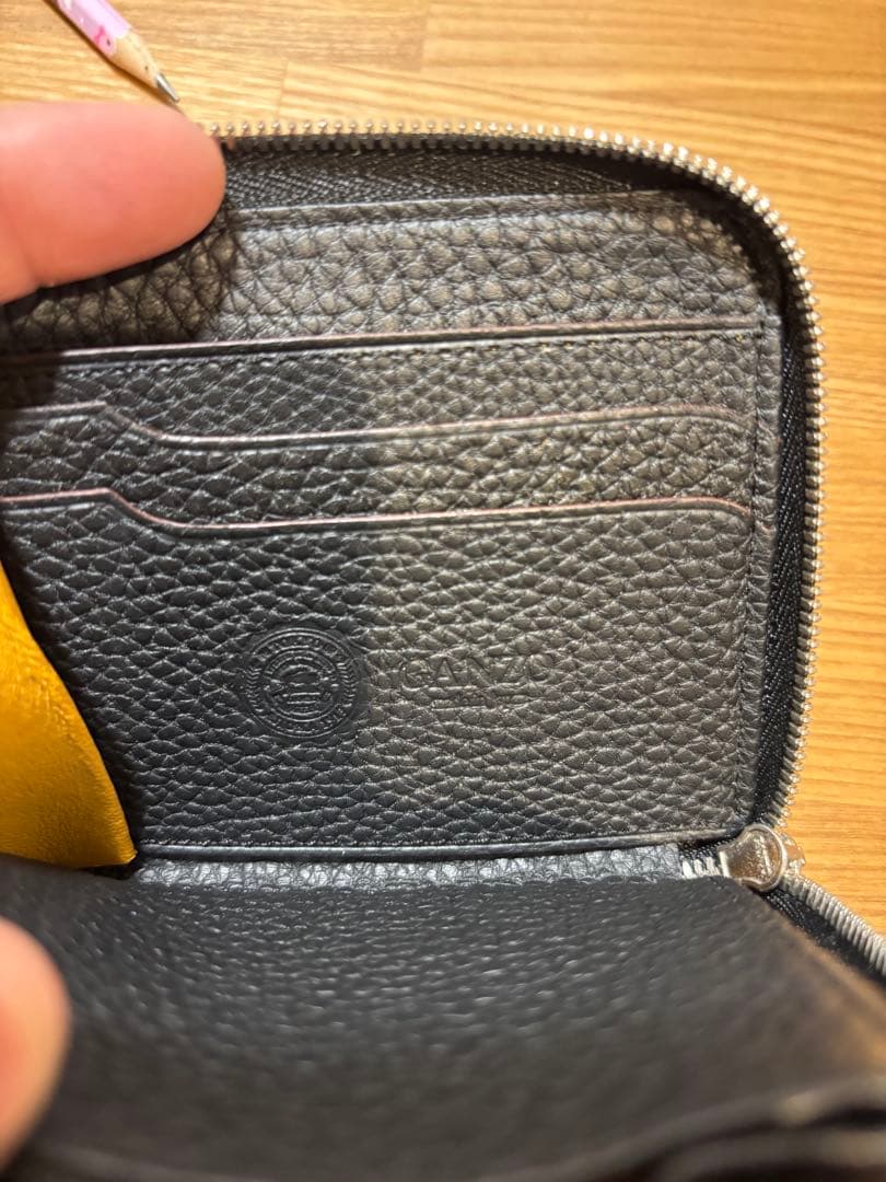 GANZO フレンチカーフ Lファスナー二つ折り財布