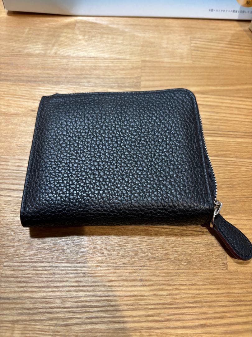 GANZO フレンチカーフ Lファスナー二つ折り財布