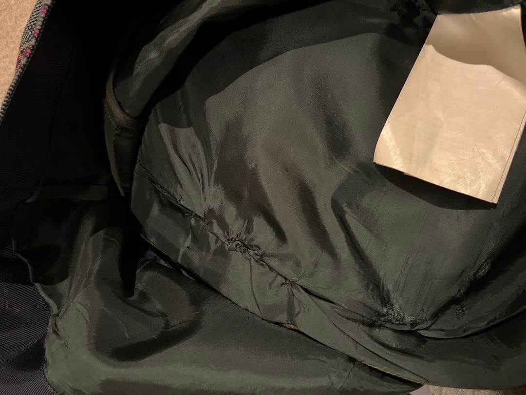 sacai チェック　スカート　ドッキング