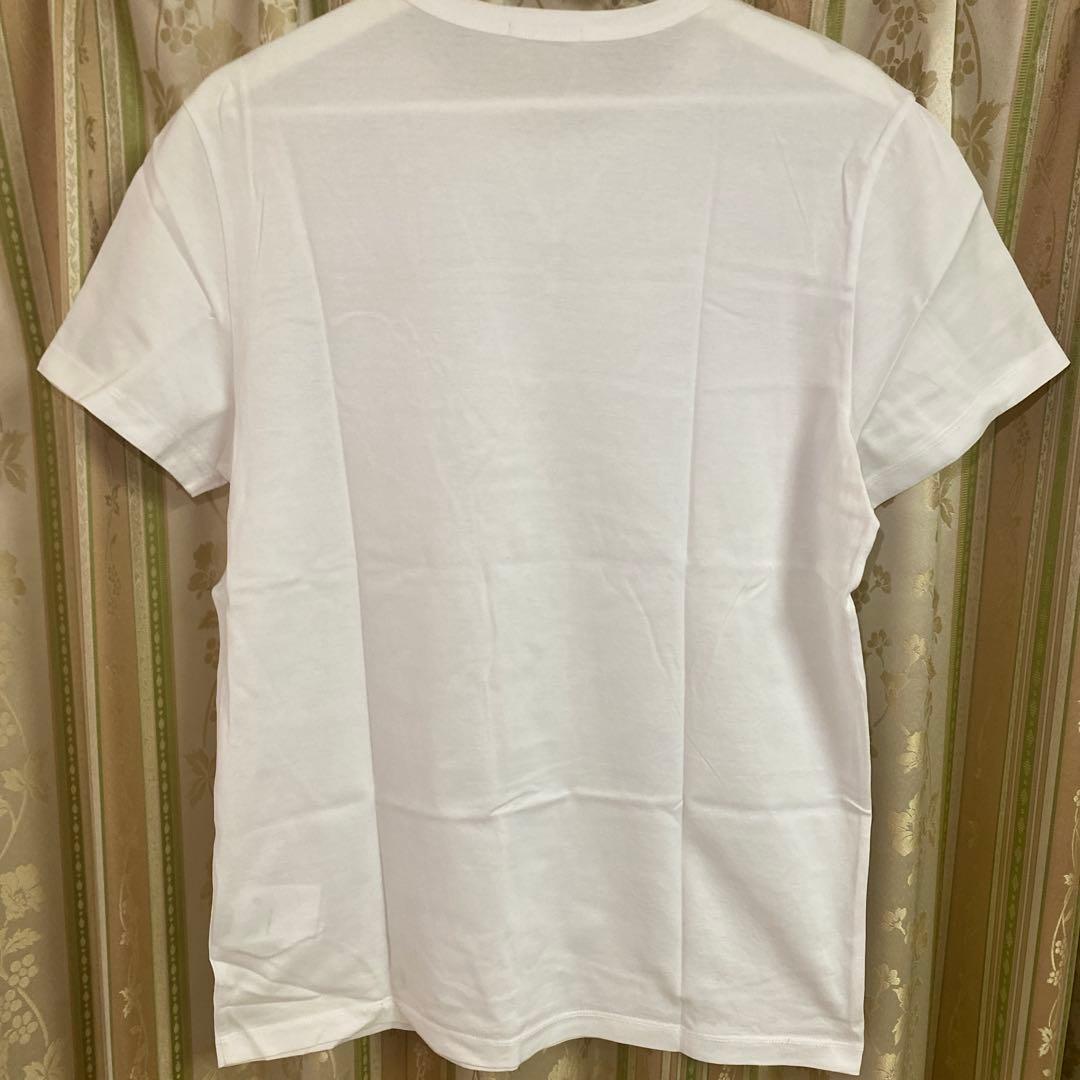 Moncler 刺繍ロゴ Tシャツ ホワイト