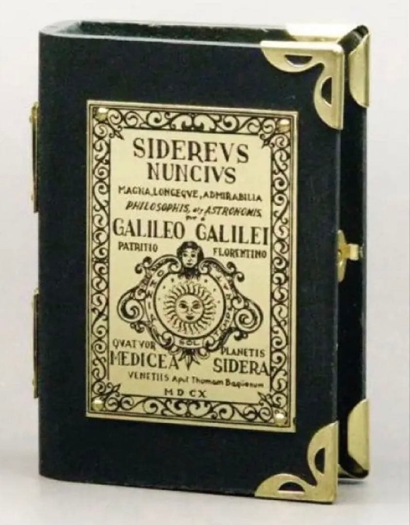 Lei【ヘリオス】ブック型携帯日時計　15世紀復刻品　アンティークスタイル