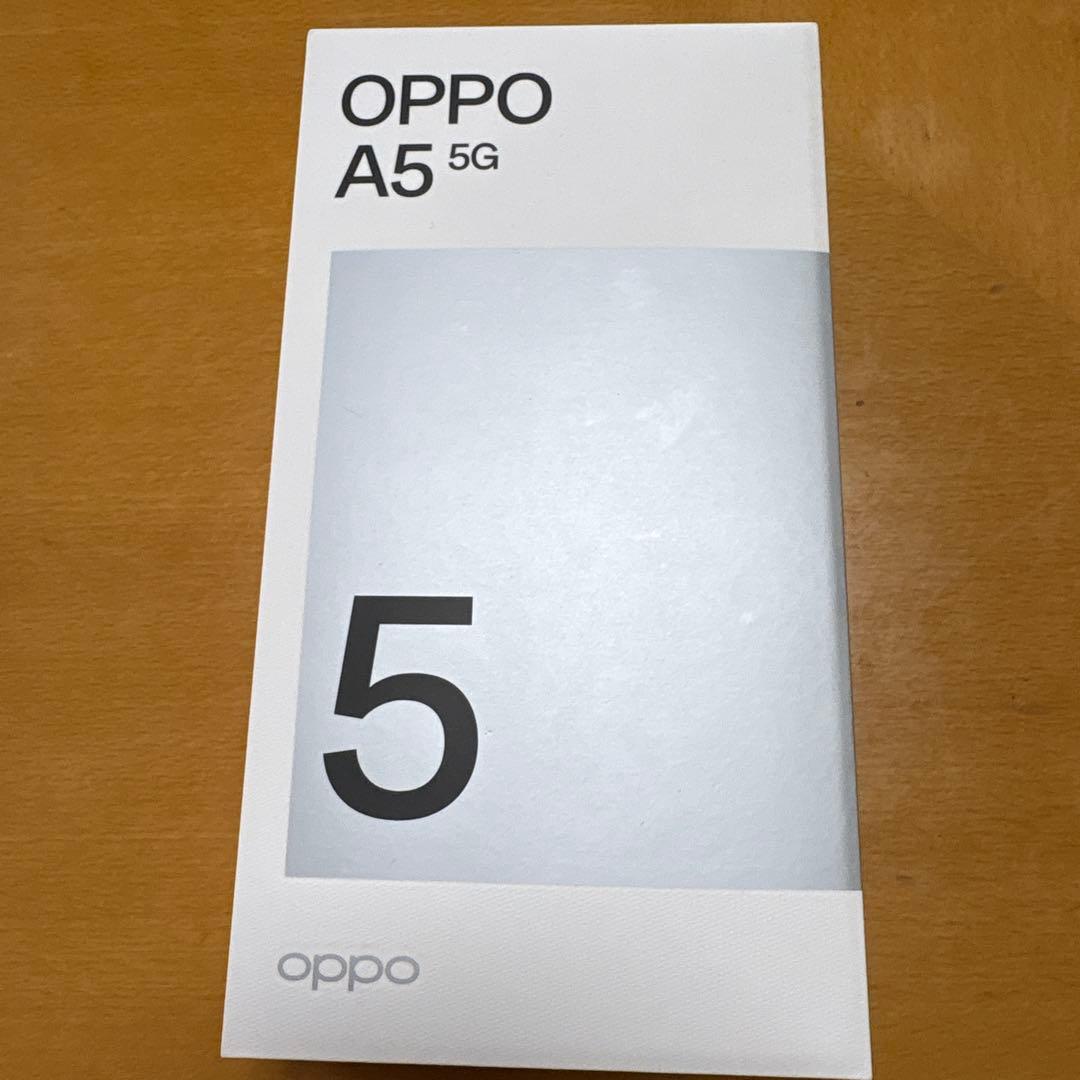 OPPO A5 5G ホワイト 本体 128G