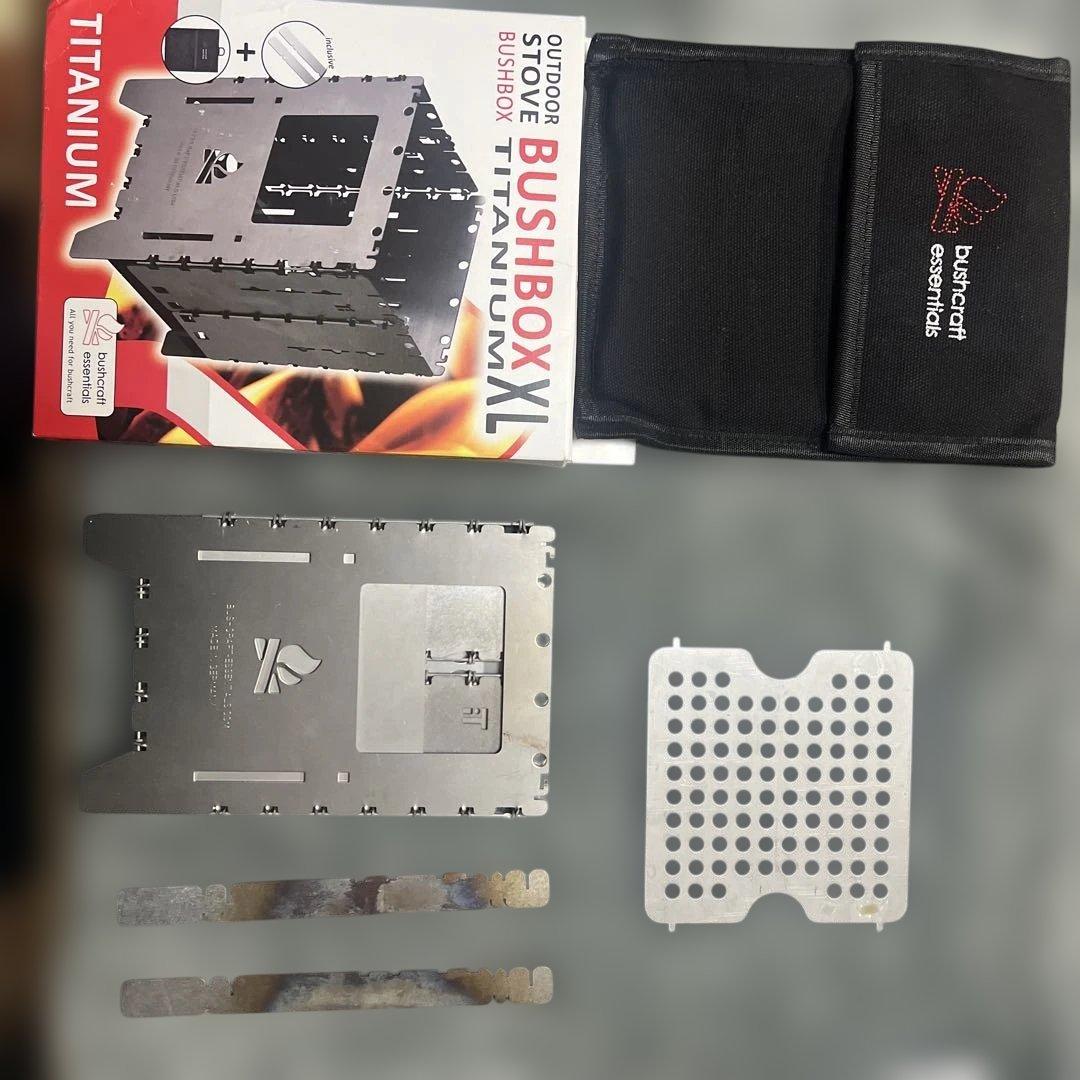 アウトドア　ストーブ　ブッシュボックスXL TITANIUM