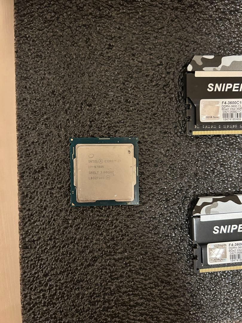 【値下げしました】【破損品】ゲーミングPCパーツセット ジャンク品