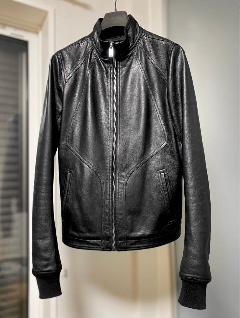 ジャケット・アウター Rick owens intarsia leather jacket biker