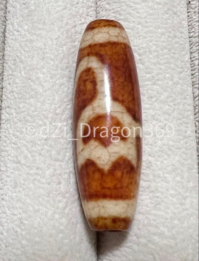 dZi beadsジービーズ 西蔵 玉髄 上肯 龍紋 水蓮花天珠