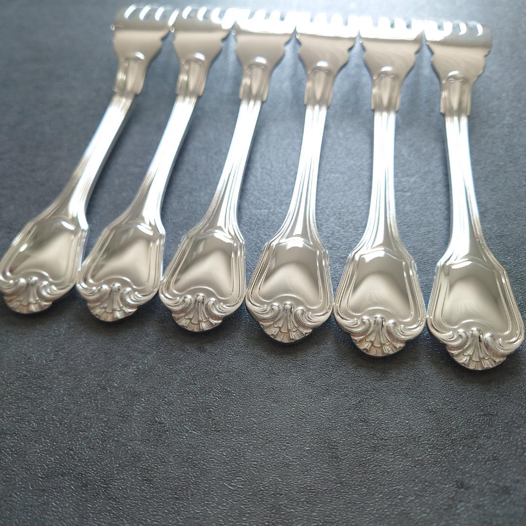 希少 極美品 クリストフル ポートロイヤル フィッシュフォーク 6点