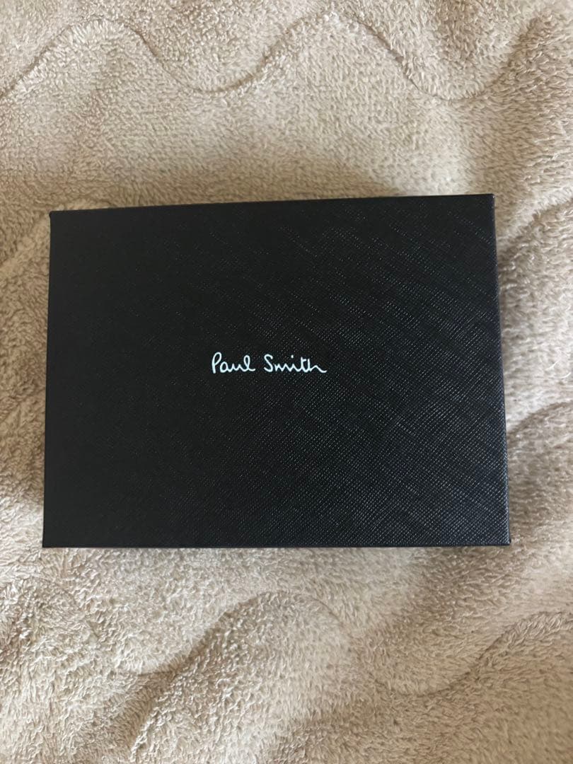 小*介様 Paul Smith ブラック 二つ折り財布 箱付き