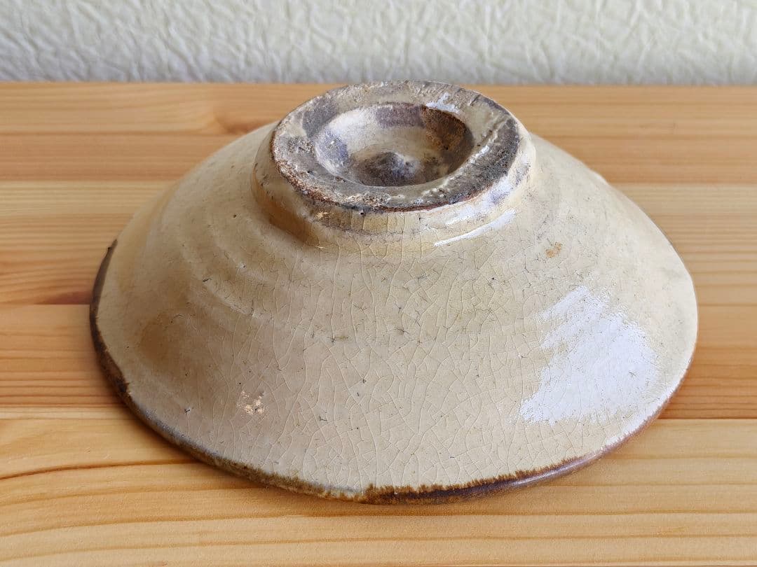 【専用】鈴木照雄 栗駒陣ヶ森窯 鉄絵五寸皿　2枚セット民藝