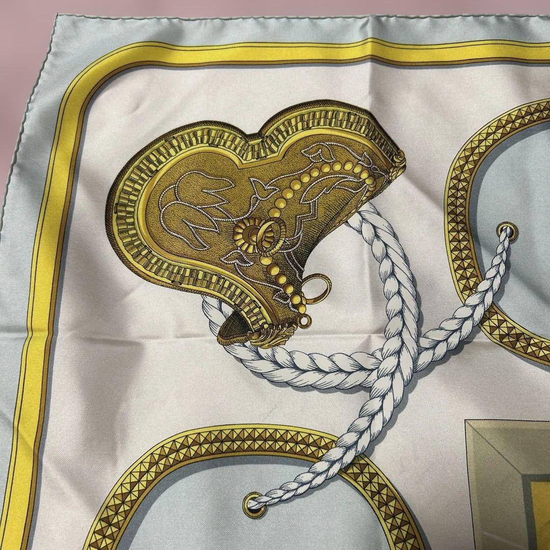 エルメス スカーフ美品 カレ　盛装の馬