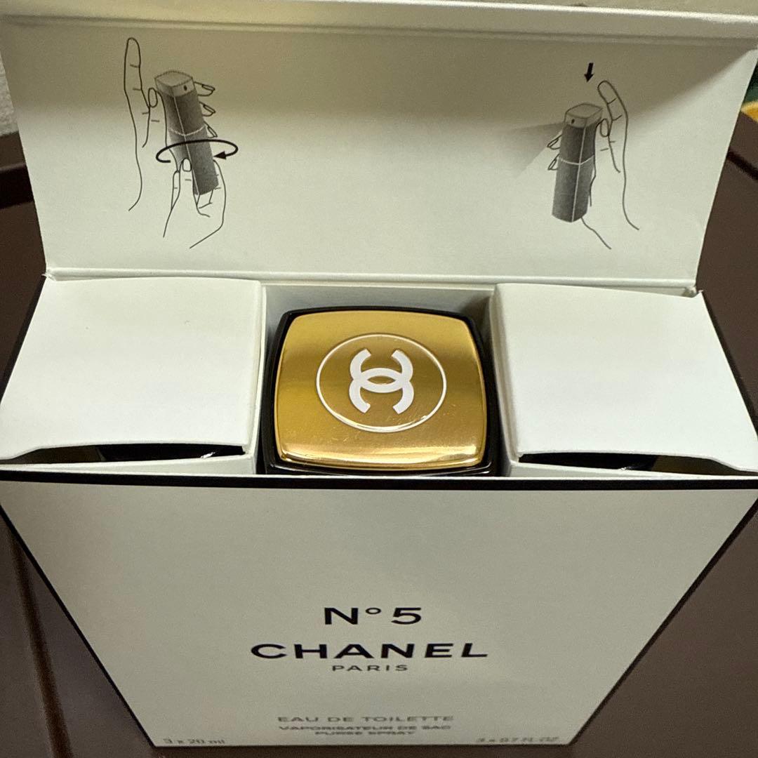 CHANEL N°5 パーススプレーセット 3本