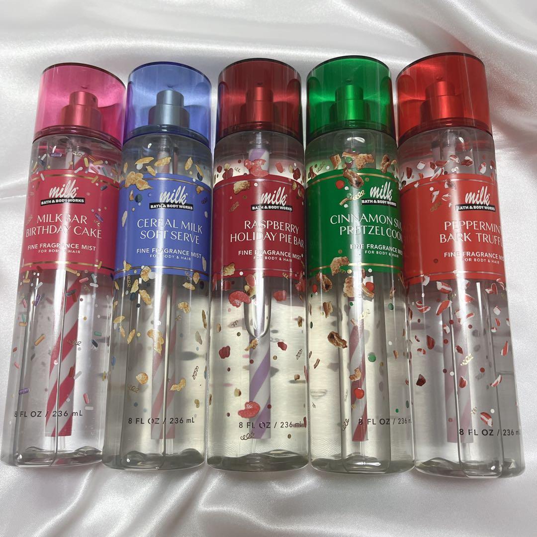 Bath&body works フレグランスミスト MILK BAR 5種