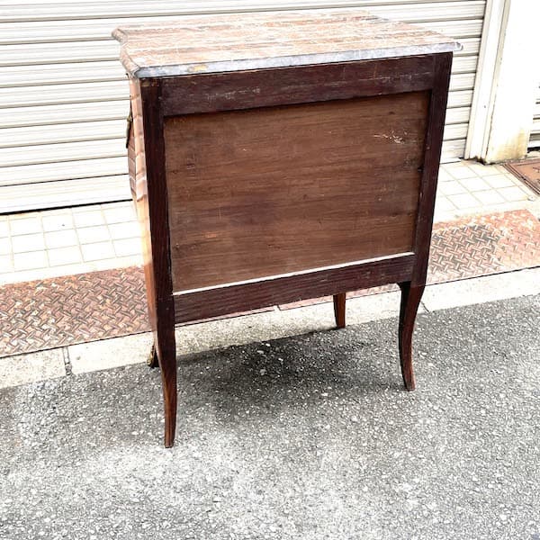 関西限定　送料別　アンティーク大理石チェスト　コンソールテーブル　サイドボード