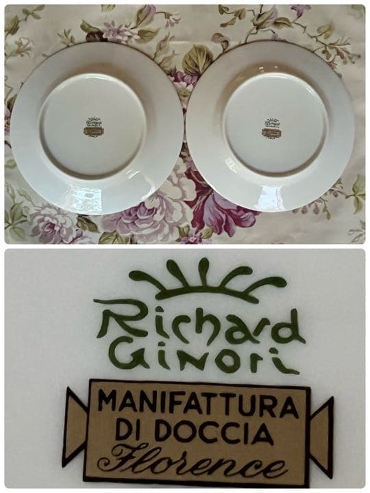 【希少品】リチャードジノリ★タロットシリーズ★プレート　2枚