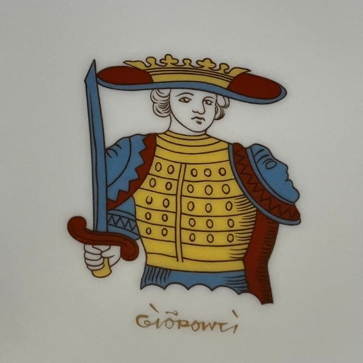 【希少品】リチャードジノリ★タロットシリーズ★プレート　2枚