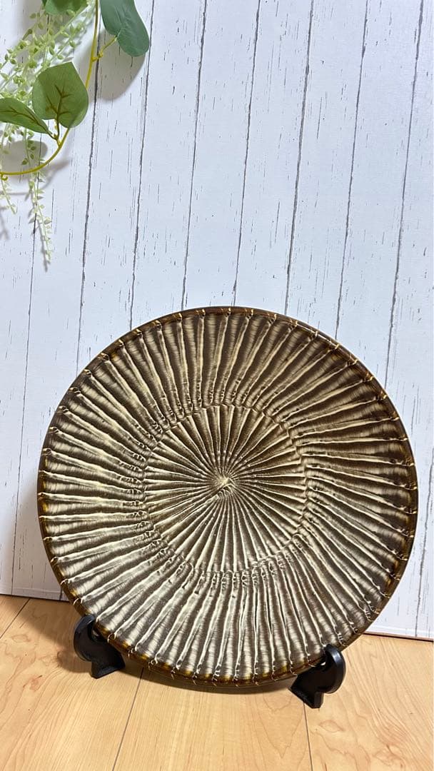 お値下げ‼️⭐︎小鹿田焼　飾り皿　小