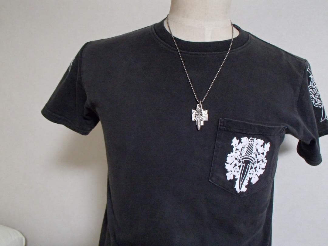 週末特別価格　チェーン Chrome Hearts トップシルバー